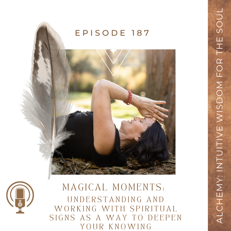 Episode 187: Magical Moments – Understanding and Working with Spiritual Signs as a way to Deepen your Knowing